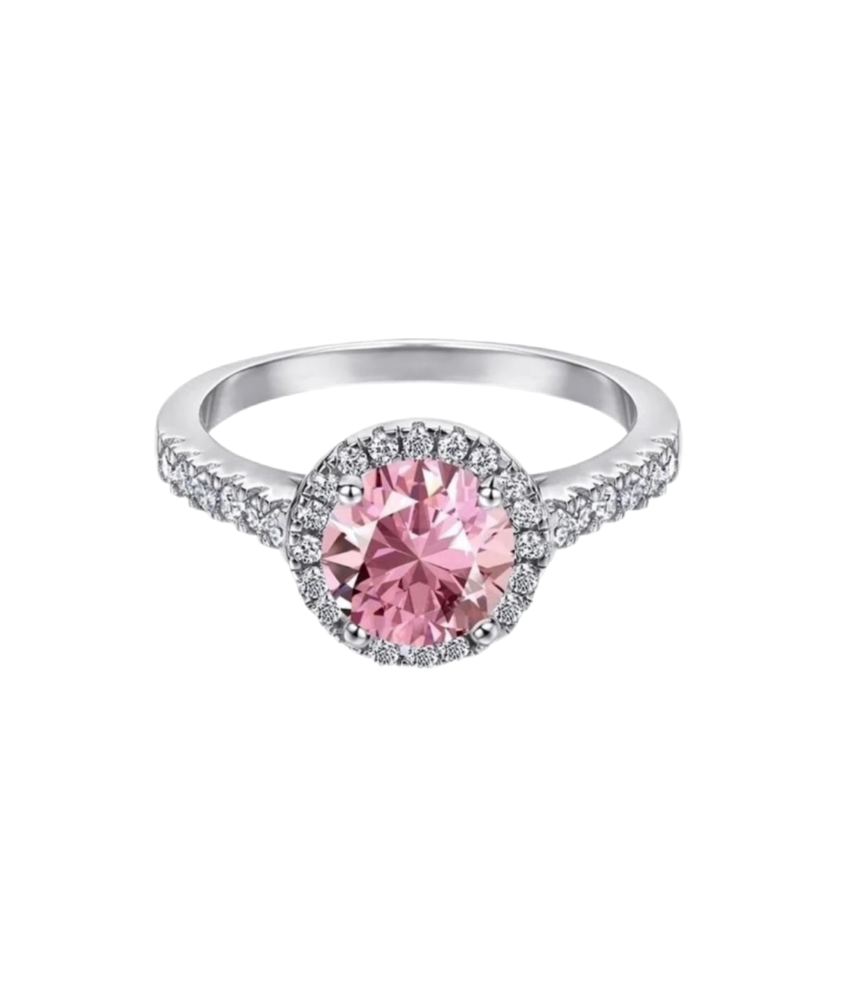 ARI RING PINK - 925 STERLING SILVER