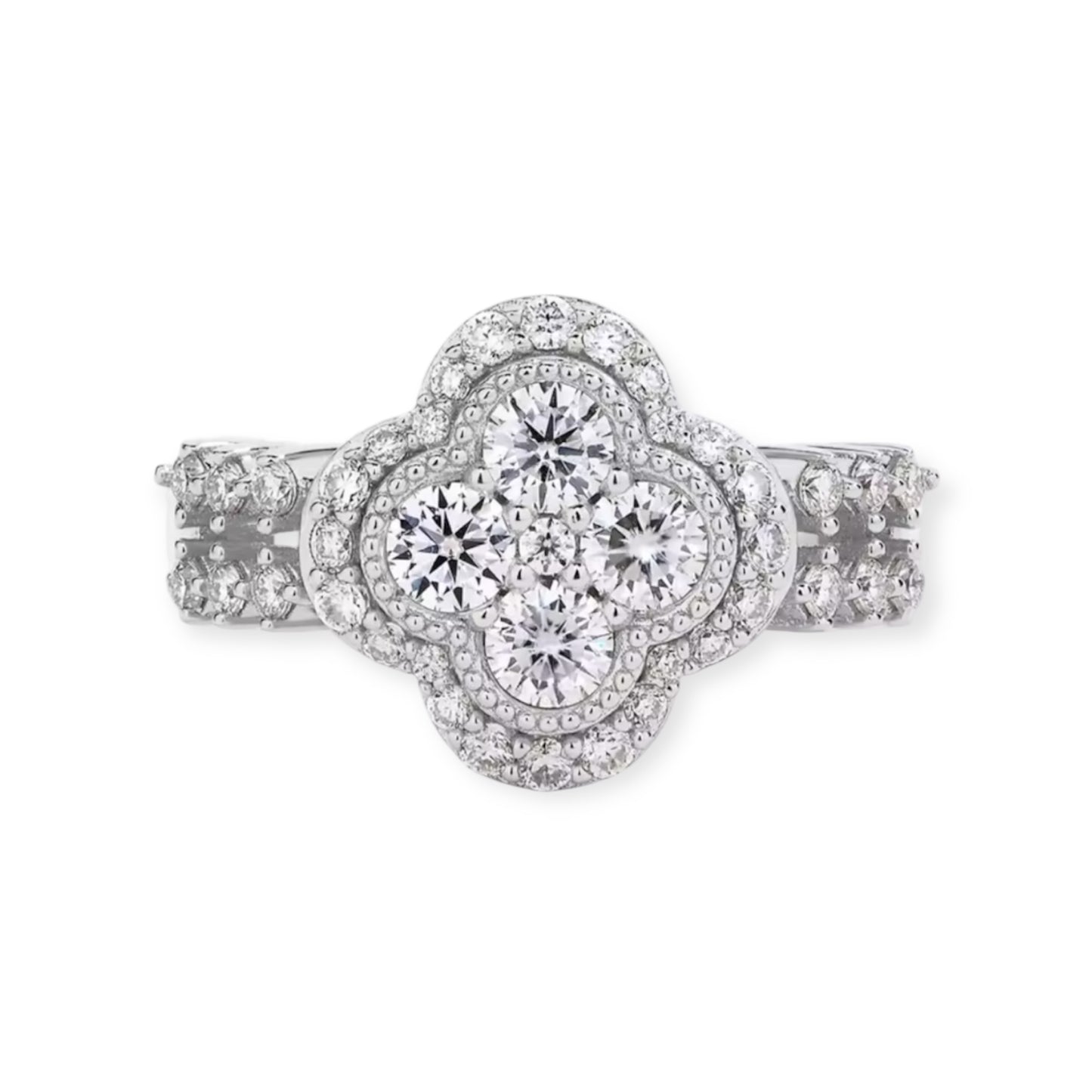 ORINTHIA RING - STERLING SILVER DIAMOND