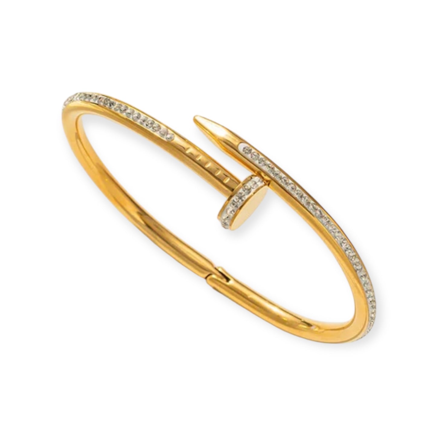 JEAN BANGLE -18K GOLD PLATED