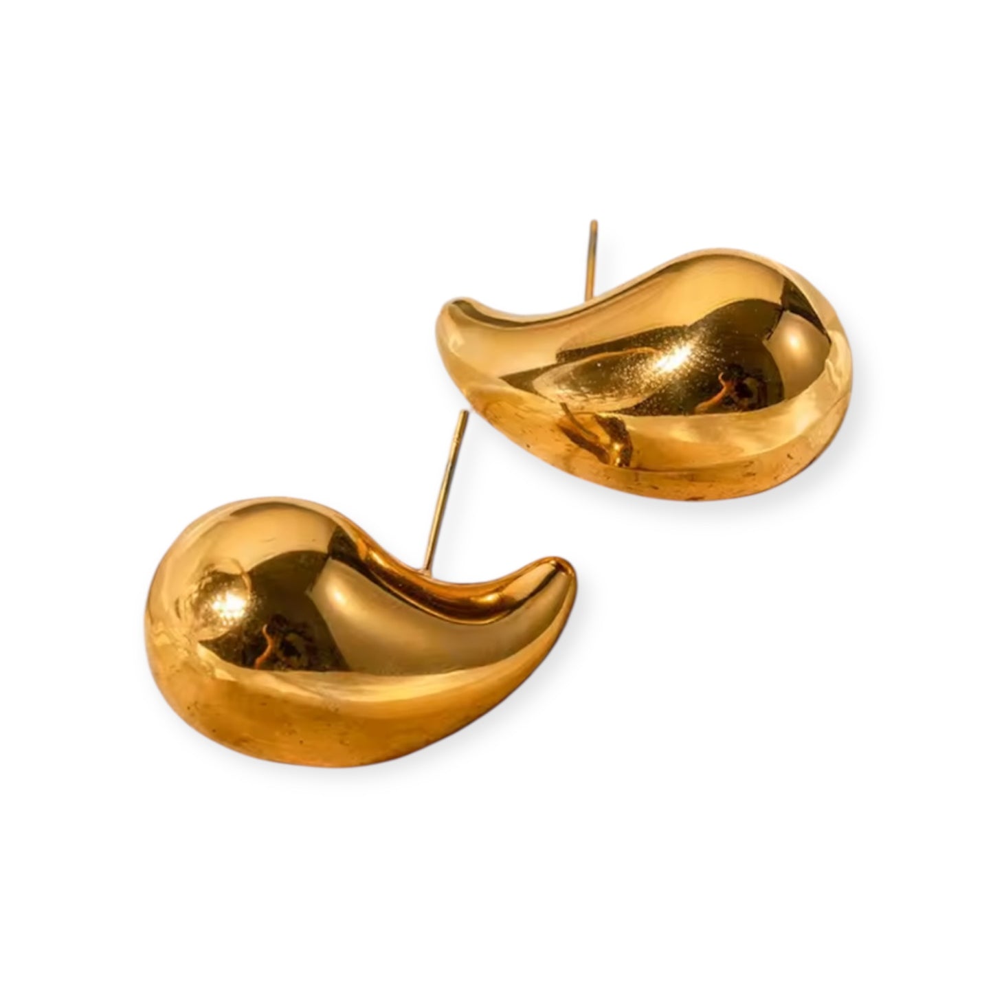JESSIE LARGE EARRINGS - 18K GOLD PLATED