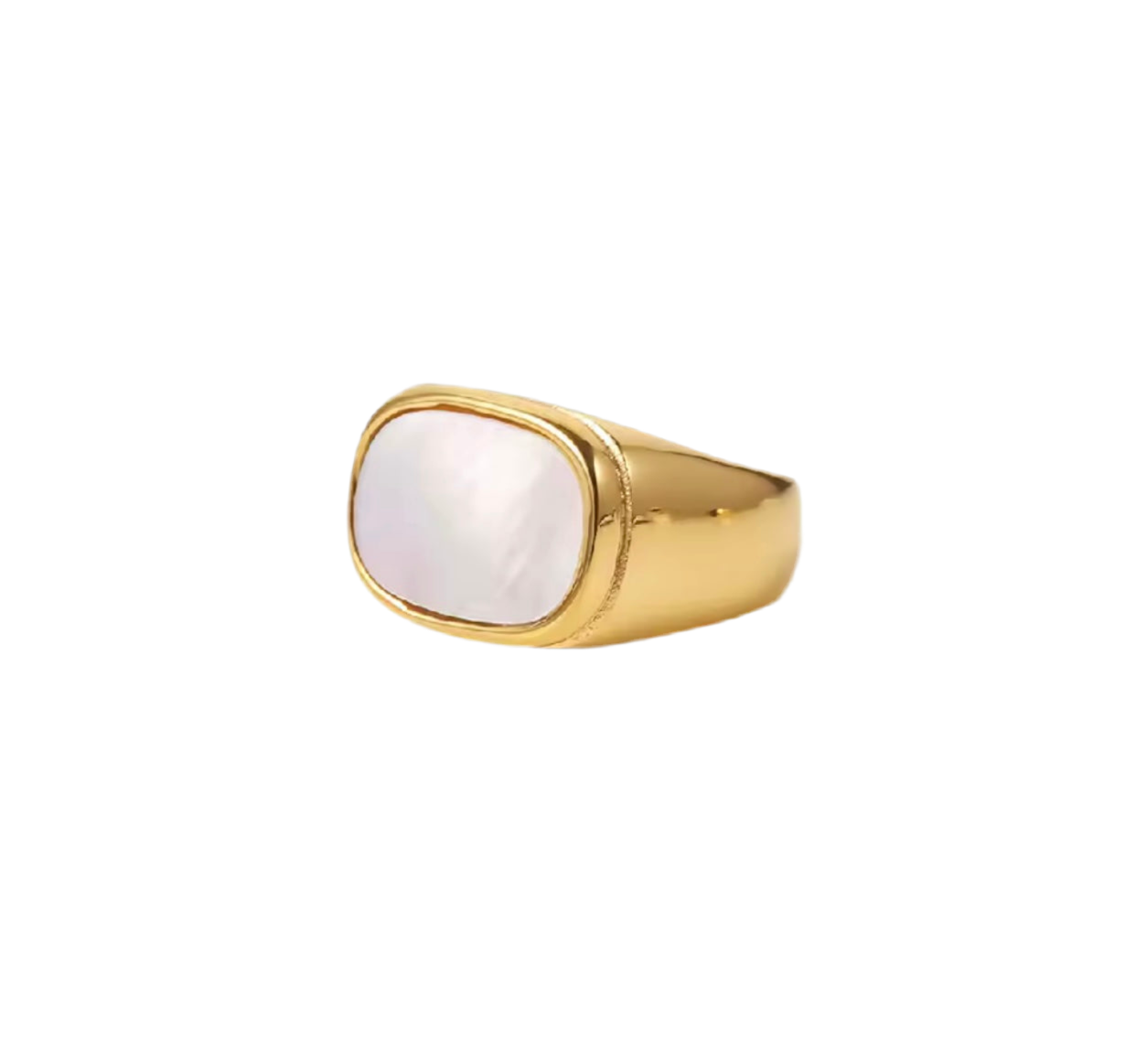 JOSIE PEARL RING 18K GOLD PLATED
