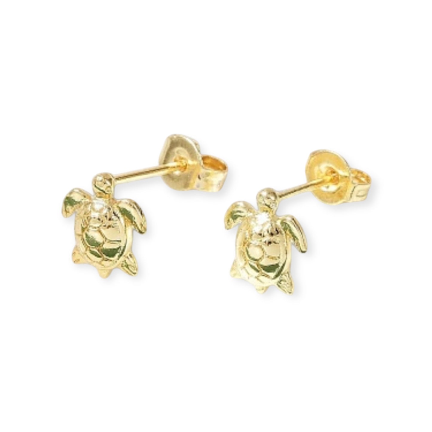TAHLIA TURTLE EARRINGS - 18K GOLD PLATED